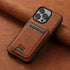 Leather Wallet ACPC317 Cute Phone Case For iPhone 12, 13, 14, and 15 Pro Max Plus - Magnetic Pocket - Touchy Style