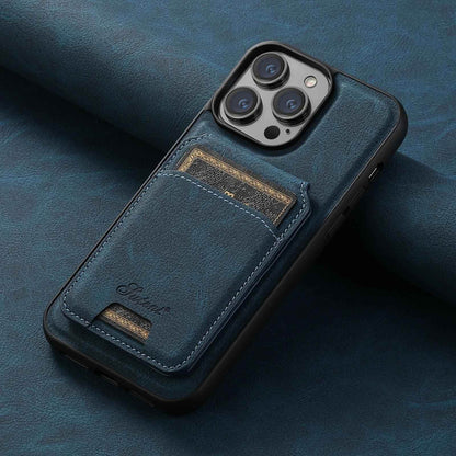 Leather Wallet ACPC317 Cute Phone Case For iPhone 12, 13, 14, and 15 Pro Max Plus - Magnetic Pocket - Touchy Style