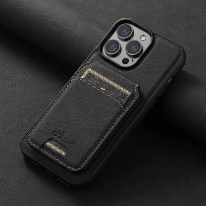 Leather Wallet ACPC317 Cute Phone Case For iPhone 12, 13, 14, and 15 Pro Max Plus - Magnetic Pocket - Touchy Style