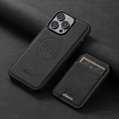 Leather Wallet ACPC317 Cute Phone Case For iPhone 12, 13, 14, and 15 Pro Max Plus - Magnetic Pocket - Touchy Style