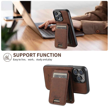 Leather Wallet ACPC317 Cute Phone Case For iPhone 12, 13, 14, and 15 Pro Max Plus - Magnetic Pocket - Touchy Style