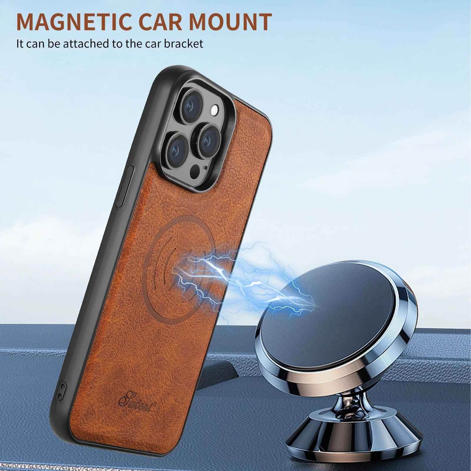 Leather Wallet ACPC317 Cute Phone Case For iPhone 12, 13, 14, and 15 Pro Max Plus - Magnetic Pocket - Touchy Style .