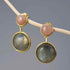 LFJB0098 Labradorite Mysterious Lake Rounded Dangle Earring Charm Jewelry - 925 Sterling Silver - Touchy Style