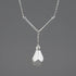 LFJF0058 Light Bulb Pendant Necklace Charm Jewelry - 925 Sterling Silver - Touchy Style .