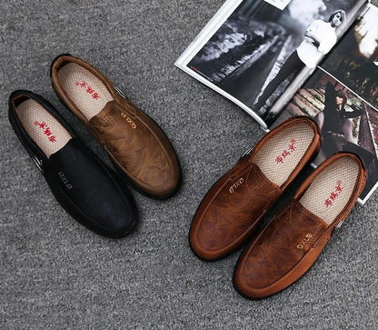 Loafers Soft Comfortable Brown Men&