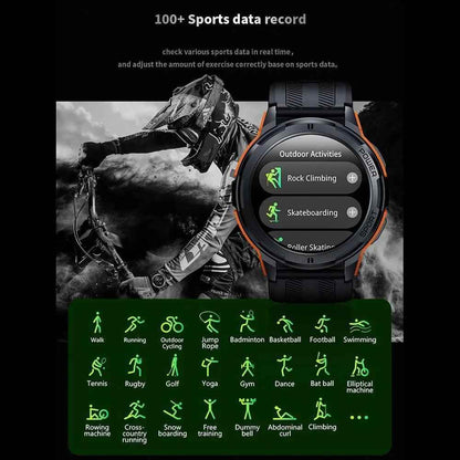 LSW228: Stylish, Smart, and Fitness-Ready Smartwatch for Men - Touchy Style