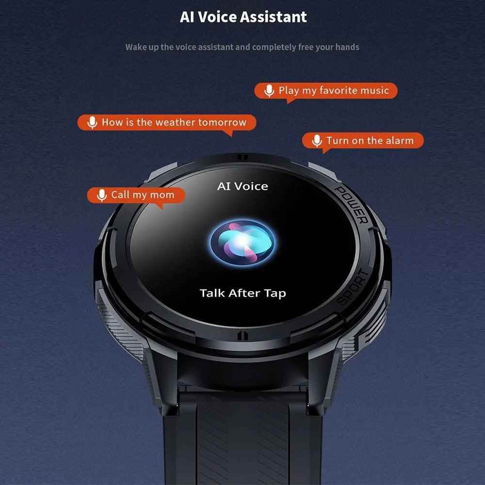 LSW228: Stylish, Smart, and Fitness-Ready Smartwatch for Men - Touchy Style