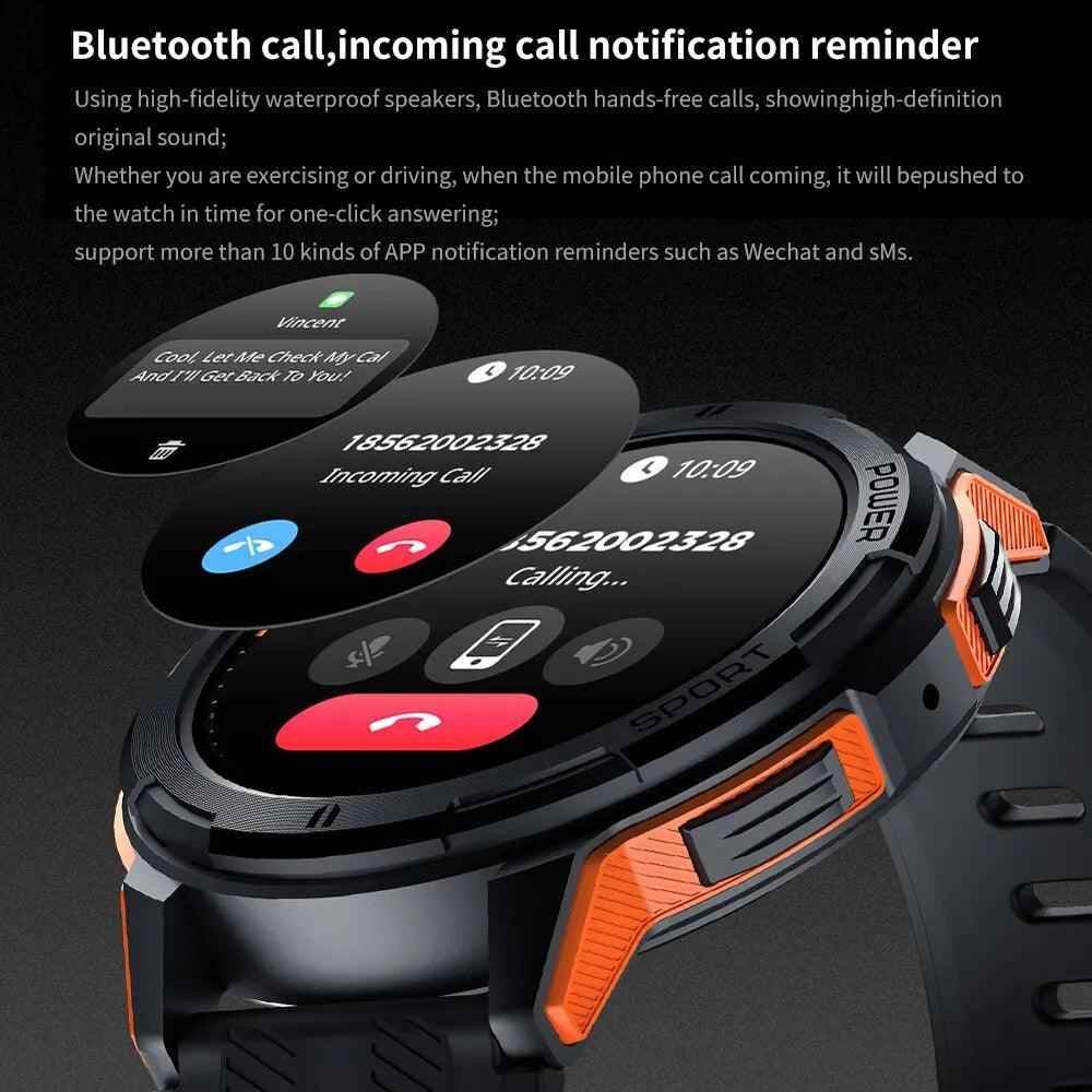 LSW228: Stylish, Smart, and Fitness-Ready Smartwatch for Men - Touchy Style