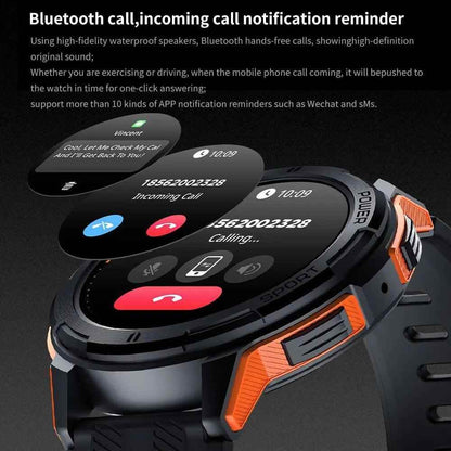LSW228: Stylish, Smart, and Fitness-Ready Smartwatch for Men - Touchy Style