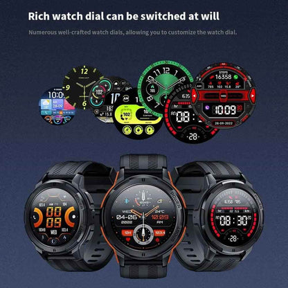 LSW228: Stylish, Smart, and Fitness-Ready Smartwatch for Men - Touchy Style