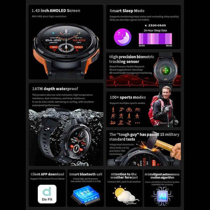 LSW228: Stylish, Smart, and Fitness-Ready Smartwatch for Men - Touchy Style