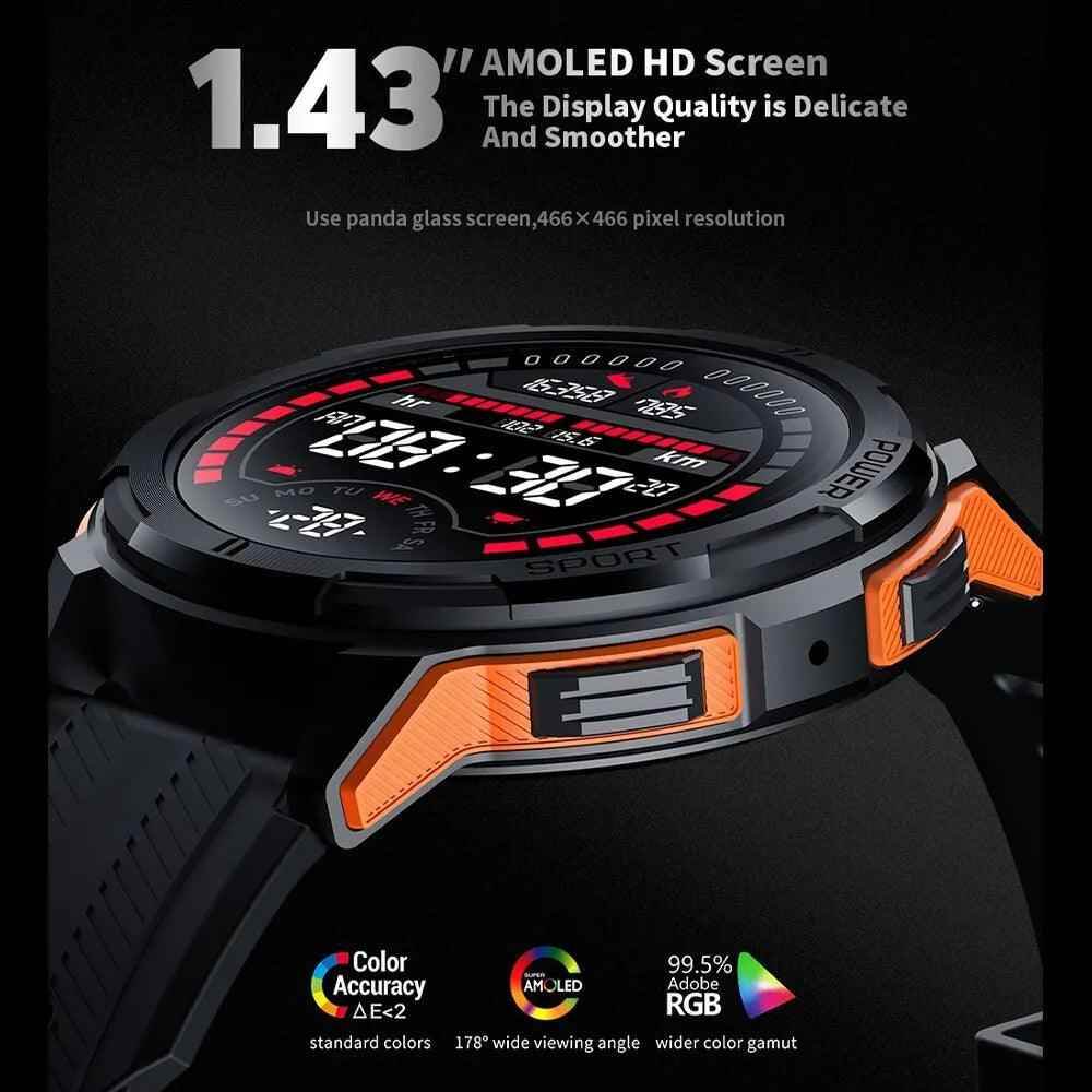 LSW228: Stylish, Smart, and Fitness-Ready Smartwatch for Men - Touchy Style