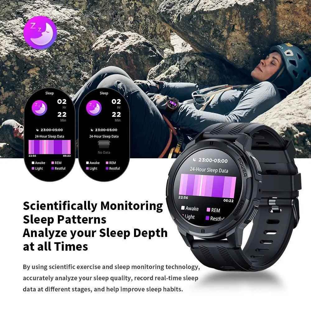 LSW228: Stylish, Smart, and Fitness-Ready Smartwatch for Men - Touchy Style