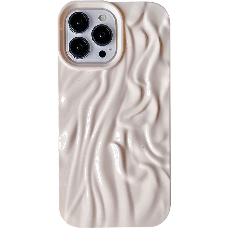 Luxury Bright Pleats Cute Phone Cases For iPhone 11 Pro Max, 12, 13, 14, 14 Pro - Touchy Style .