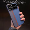 Luxury Carbon Fiber Cute Phone Case - For iPhone 12, 13, 14, 15 Pro Max Cover - Touchy Style .
