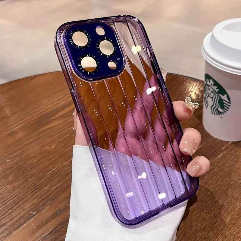 Luxury Clear Acrylic Phone Case - Hard &amp; Cute Cover for iPhone 12, 13, 14 Pro Max - Touchy Style .