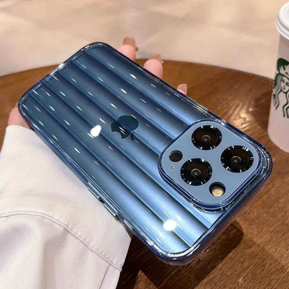 Luxury Clear Acrylic Phone Case - Hard &amp; Cute Cover for iPhone 12, 13, 14 Pro Max - Touchy Style