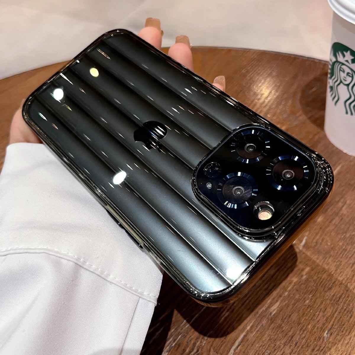 Luxury Clear Acrylic Phone Case - Hard &amp; Cute Cover for iPhone 12, 13, 14 Pro Max - Touchy Style