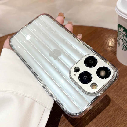 Luxury Clear Acrylic Phone Case - Hard &amp; Cute Cover for iPhone 12, 13, 14 Pro Max - Touchy Style