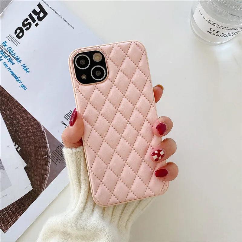Luxury Fashion Magnetic Leather Cute Phone Cases For iPhone 13 Pro Max Cover 15 Pro Max 14 12 11 13 15 Plus XR X XS 7 8 Plus - Touchy Style