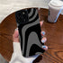 Luxury Gray Black Stripe Pattern Cute Phone Cases for iPhone 14 Pro Max, 13, 12, 11, XS, XR, 7, 14 Plus - Touchy Style .