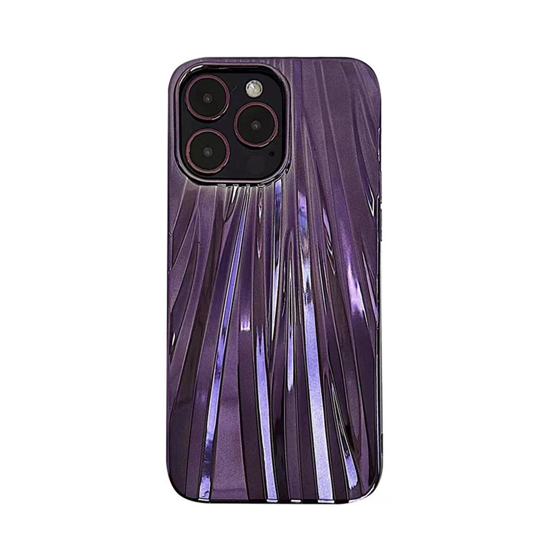 Luxury Laser Electroplated Cute Phone Cases for iPhone 13 12 11 Pro Max XR X XS - Glitter Back Cover in 5 Colors - Touchy Style .