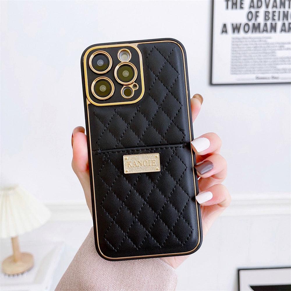 Luxury Premium Leather Phone Case For xiaomi Redmi Note 13 Pro Plus Camera  Protect Cover Original Back Case For Redmi Note 13
