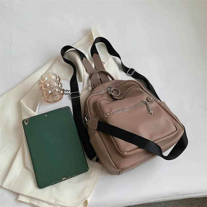 Luxury Soft Leather Cool Backpack RB551 - School Shoulder Bag - Touchy Style