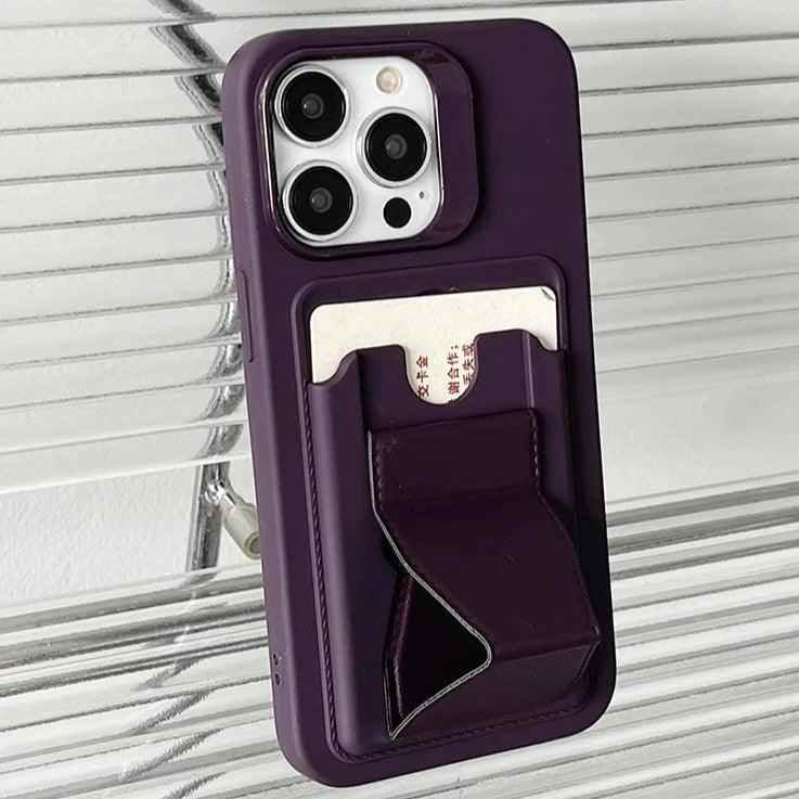 Luxury With Card Holder - Cute Phone Case For iPhone 15 Pro Max, 14, 13, 11, 12, XS, XR, X, 7, 8 Plus, and SE - Touchy Style .