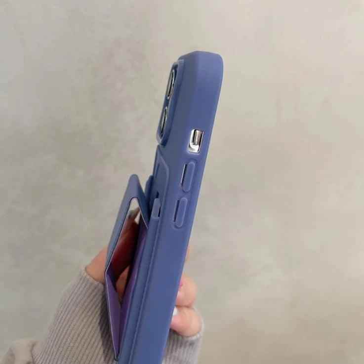 Luxury With Card Holder - Cute Phone Case For iPhone 15 Pro Max, 14, 13, 11, 12, XS, XR, X, 7, 8 Plus, and SE - Touchy Style