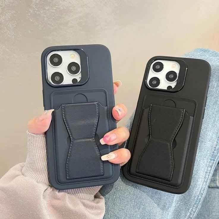 Luxury With Card Holder - Cute Phone Case For iPhone 15 Pro Max, 14, 13, 11, 12, XS, XR, X, 7, 8 Plus, and SE - Touchy Style