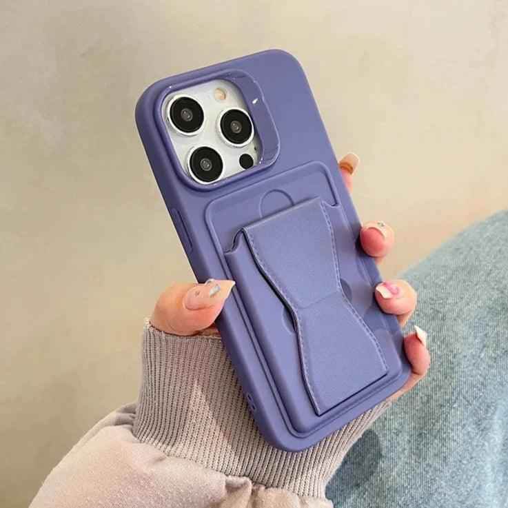 Luxury With Card Holder - Cute Phone Case For iPhone 15 Pro Max, 14, 13, 11, 12, XS, XR, X, 7, 8 Plus, and SE - Touchy Style .