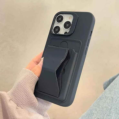 Luxury With Card Holder - Cute Phone Case For iPhone 15 Pro Max, 14, 13, 11, 12, XS, XR, X, 7, 8 Plus, and SE - Touchy Style