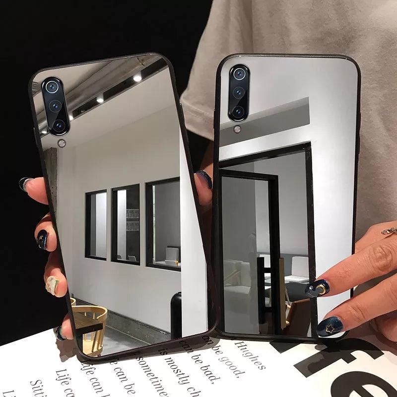 Makeup Mirror Cute Phone Case For Galaxy A51 A71 A50 A70 S9 S10 S20 S21 Plus Note 20 - Touchy Style .