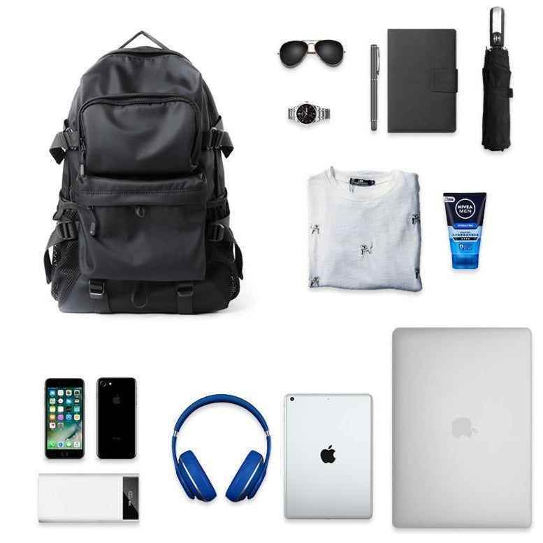 Men Fashion Cool Backpack CBMOS02 Laptop Waterproof Travel Outdoor Business Bags - Touchy Style