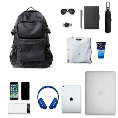 Men Fashion Cool Backpack CBMOS02 Laptop Waterproof Travel Outdoor Business Bags - Touchy Style