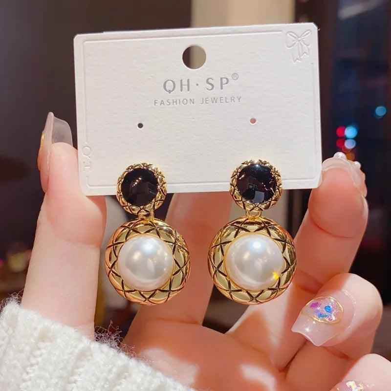 Mini Earrings Charm Jewelry XYS0220 Bowknot Sweet Pearls - Touchy Style