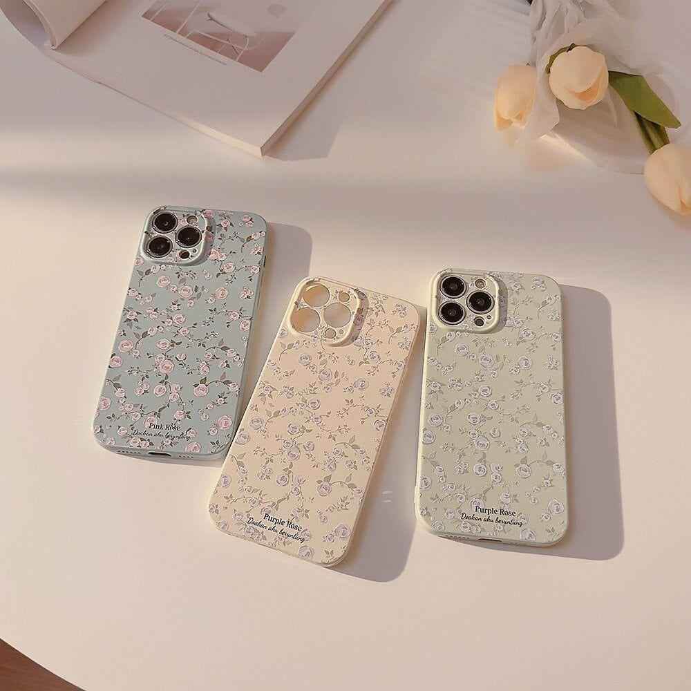 Mini Flowers Cute Phone Cases: Sweet Cover For iPhone 14 Pro Max, 14 Plus, 13, 12, 11 - Touchy Style .