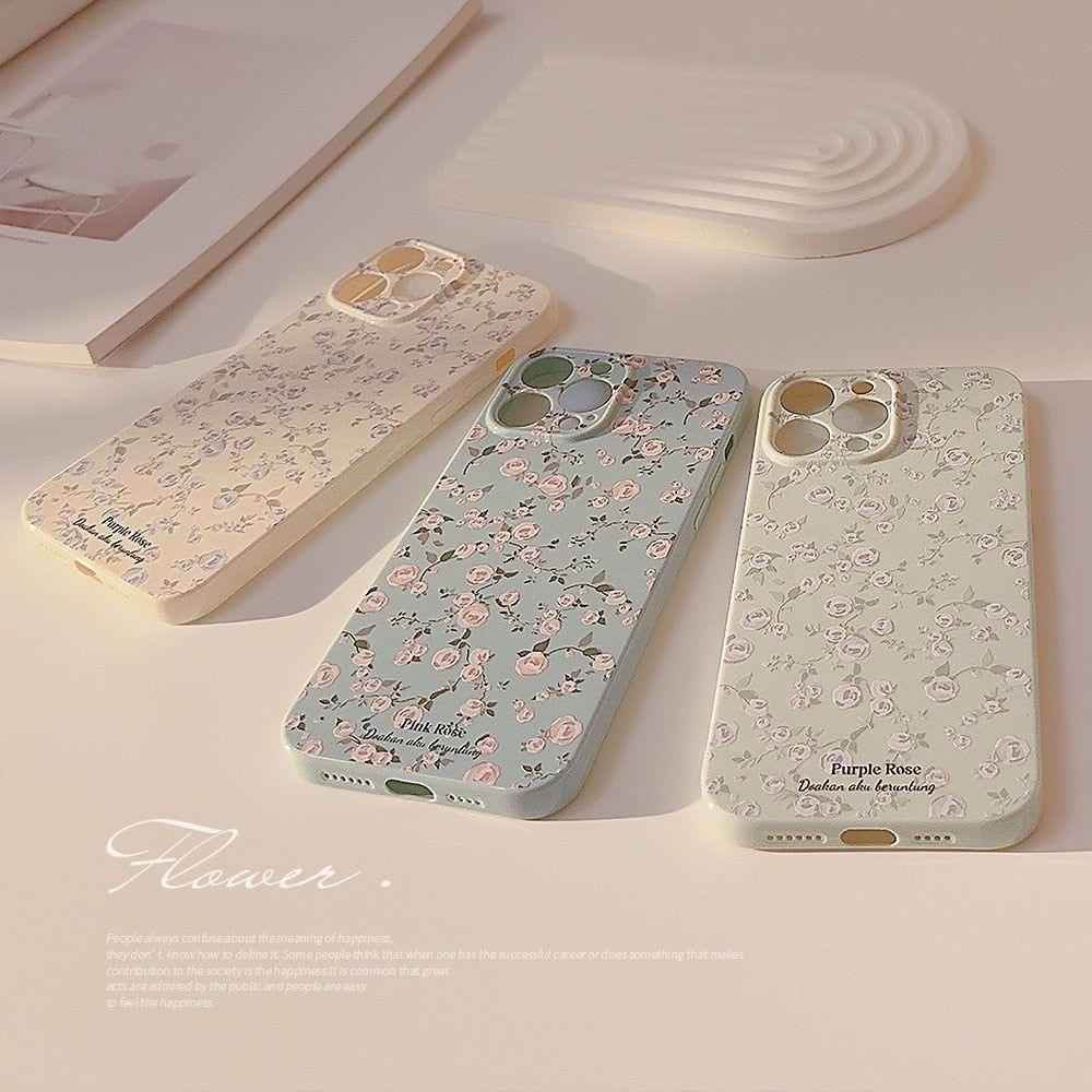Mini Flowers Cute Phone Cases: Sweet Cover For iPhone 14 Pro Max, 14 Plus, 13, 12, 11 - Touchy Style