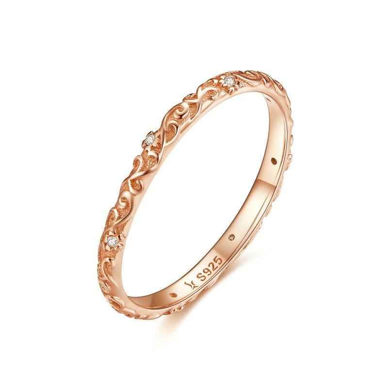 Minimalist 2mm 925 Sterling Silver Band Finger Ring - Charm Jewelry (GX319) - Touchy Style