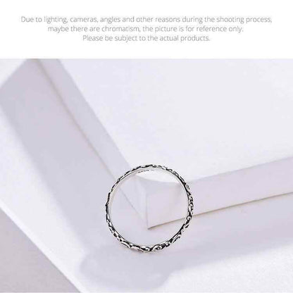 Minimalist 2mm 925 Sterling Silver Band Finger Ring - Charm Jewelry (GX319) - Touchy Style