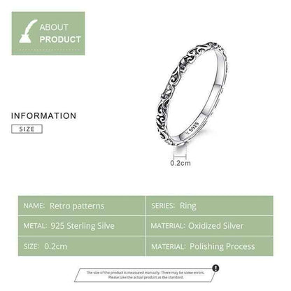 Minimalist 2mm 925 Sterling Silver Band Finger Ring - Charm Jewelry (GX319) - Touchy Style