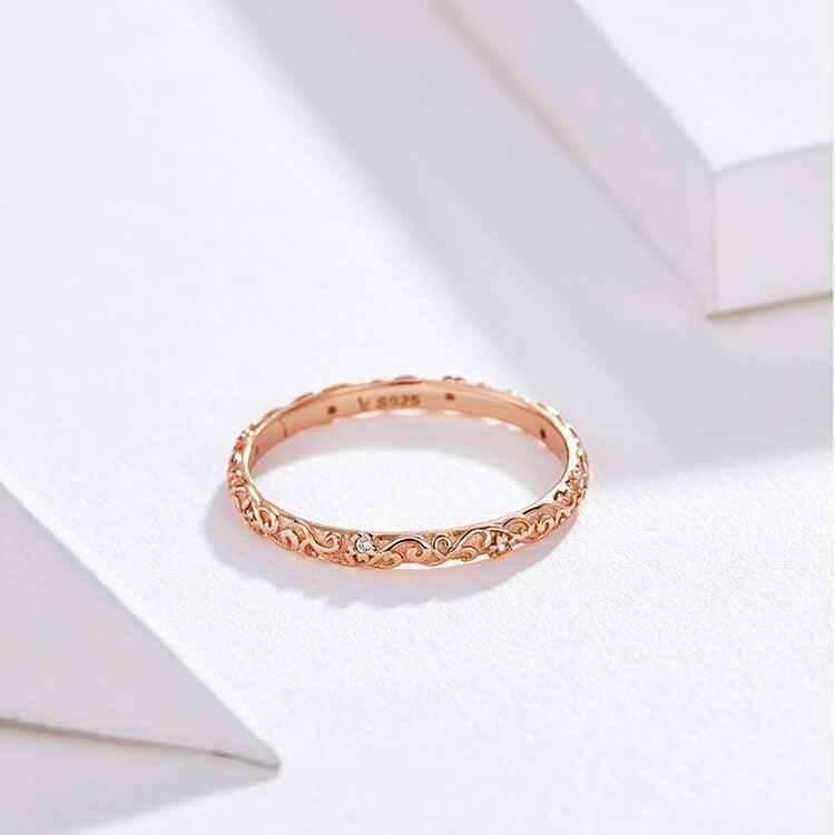 Minimalist 2mm 925 Sterling Silver Band Finger Ring - Charm Jewelry (GX319) - Touchy Style