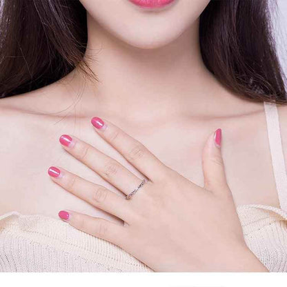 Minimalist 2mm 925 Sterling Silver Band Finger Ring - Charm Jewelry (GX319) - Touchy Style