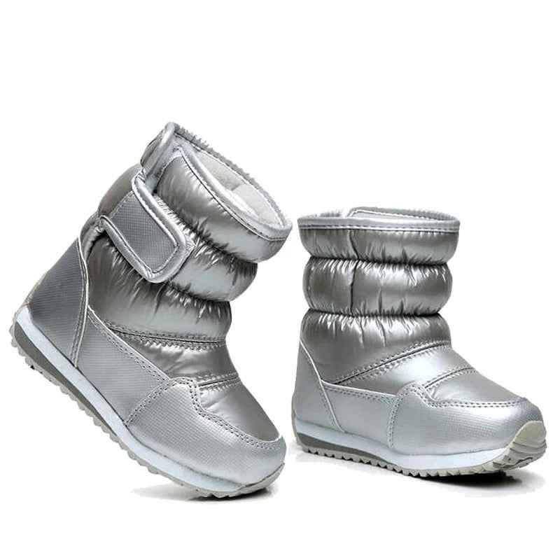 MS8047 Children Casual Shoes - Candy Colors - Plush Lining Boots - Touchy Style