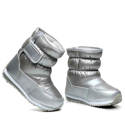 MS8047 Children Casual Shoes - Candy Colors - Plush Lining Boots - Touchy Style
