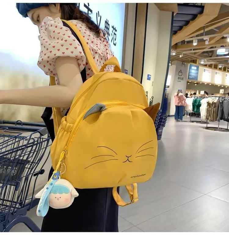 NBCB1125 Cool Backpack - Cartoon Cat Small Shoulder Bags For Children - Touchy Style