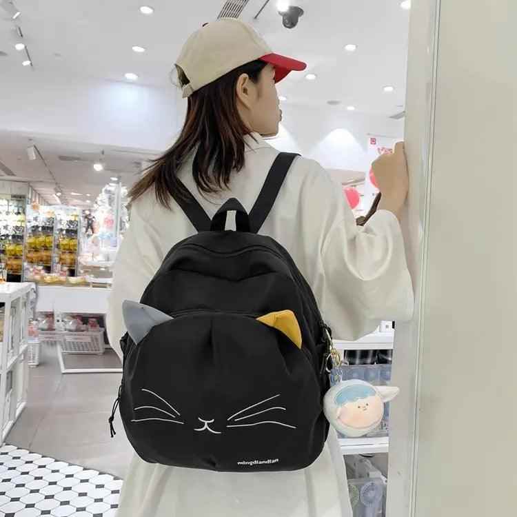 NBCB1125 Cool Backpack - Cartoon Cat Small Shoulder Bags For Children - Touchy Style