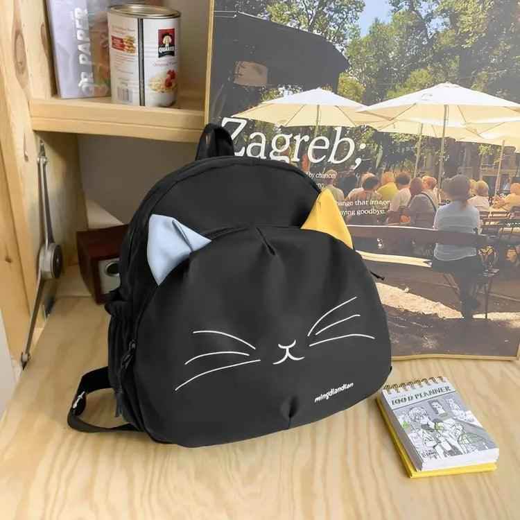 NBCB1125 Cool Backpack - Cartoon Cat Small Shoulder Bags For Children - Touchy Style