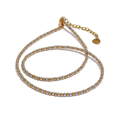 Necklaces Charm Jewelry - Chic Beads Chain - Stainless Steel - TSJ28 - Touchy Style